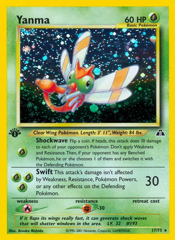 Yanma, Neo Discovery
