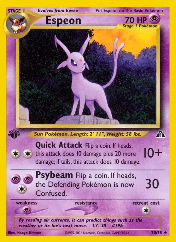 Espeon, Neo Discovery