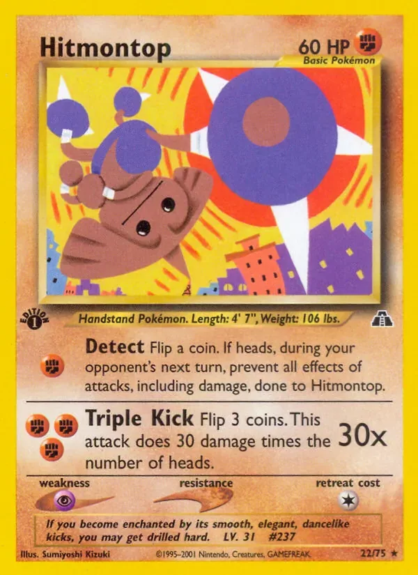 Hitmontop, Neo Discovery