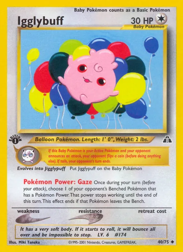 Igglybuff, Neo Discovery