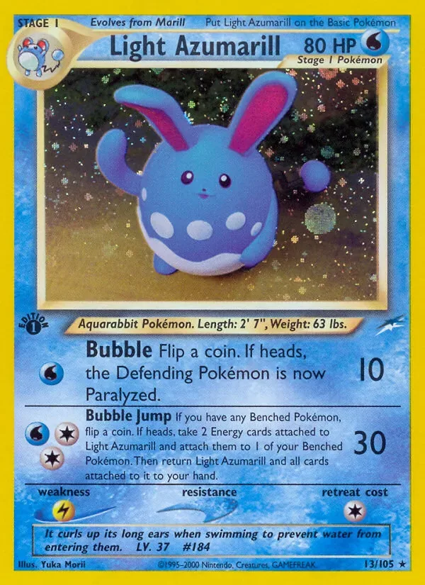 Light Azumarill, Neo Destiny