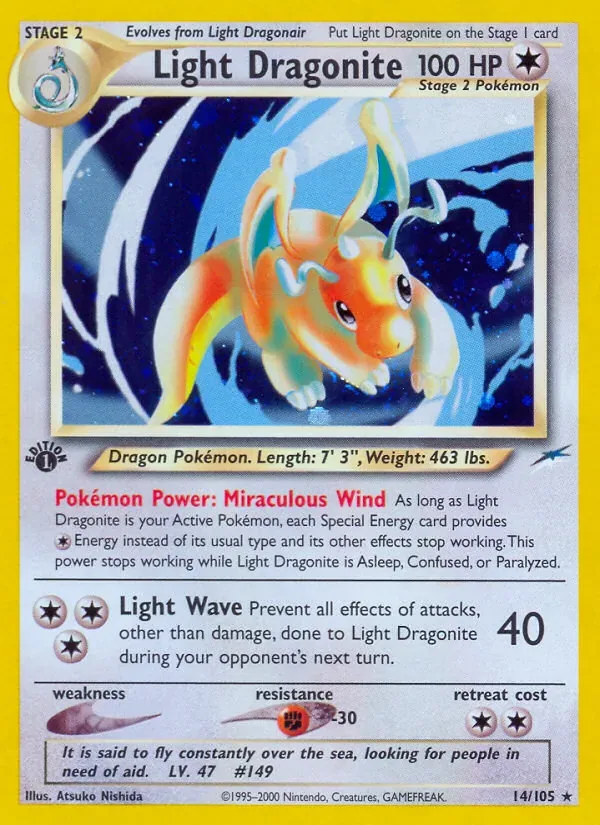 Light Dragonite, Neo Destiny