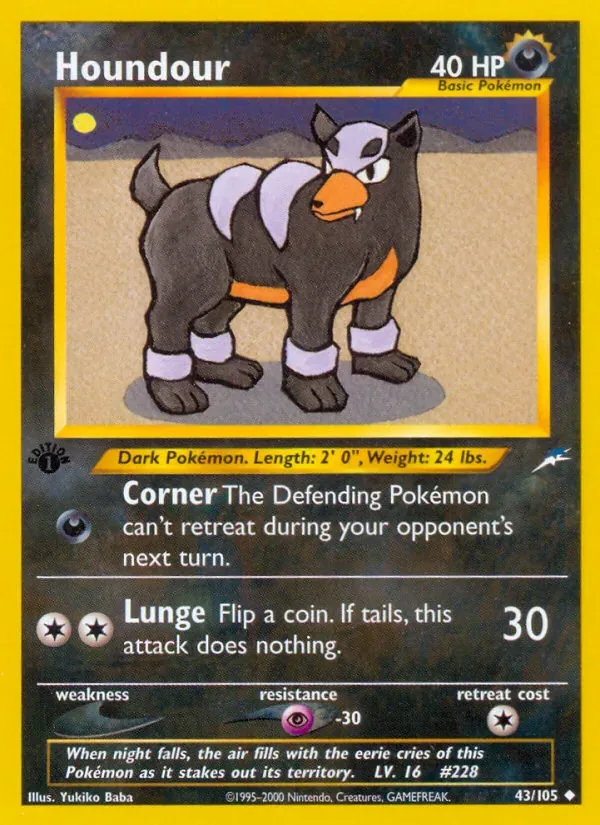 Houndour, Neo Destiny
