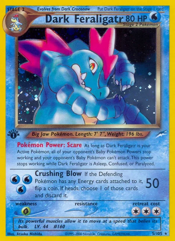 Dark Feraligatr, Neo Destiny