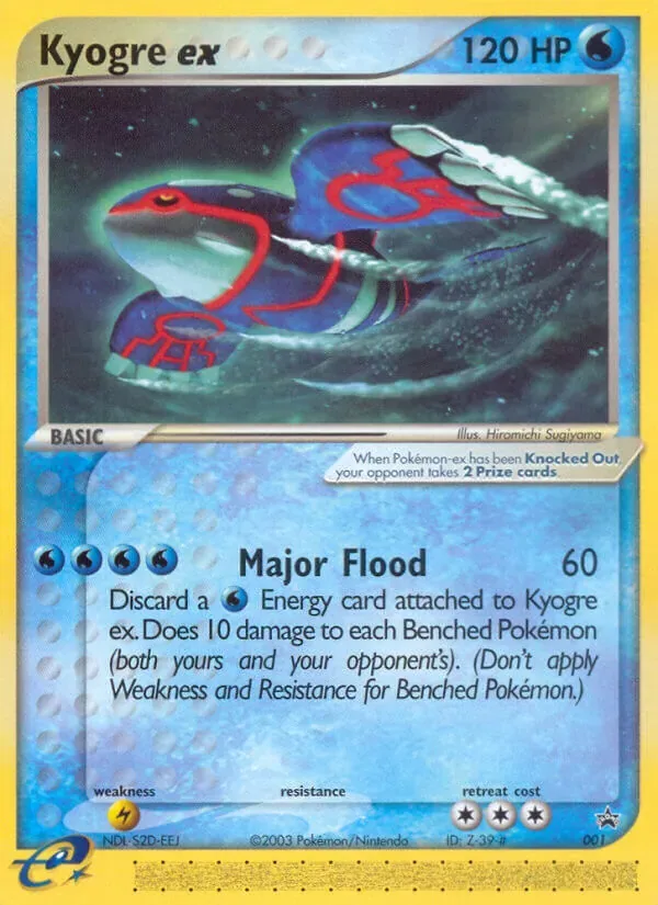 Kyogre ex, Nintendo Black Star Promos