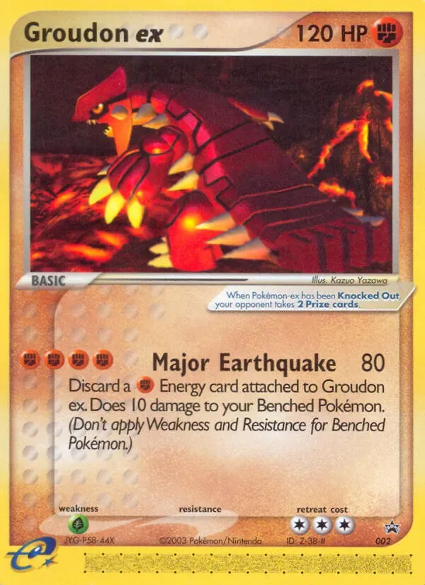 Groudon ex, Nintendo Black Star Promos