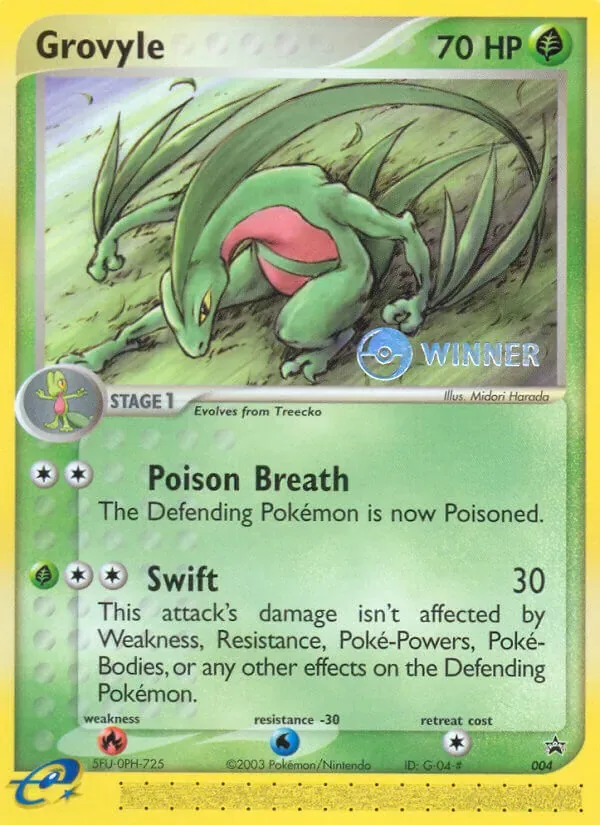 Grovyle, Nintendo Black Star Promos