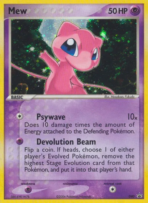 Mew, Nintendo Black Star Promos