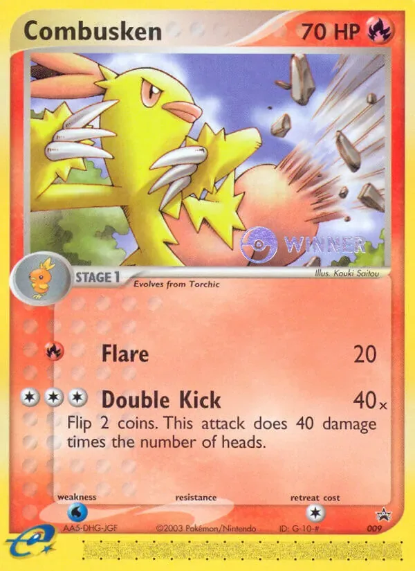 Combusken, Nintendo Black Star Promos