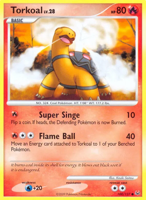 Torkoal, Platinum
