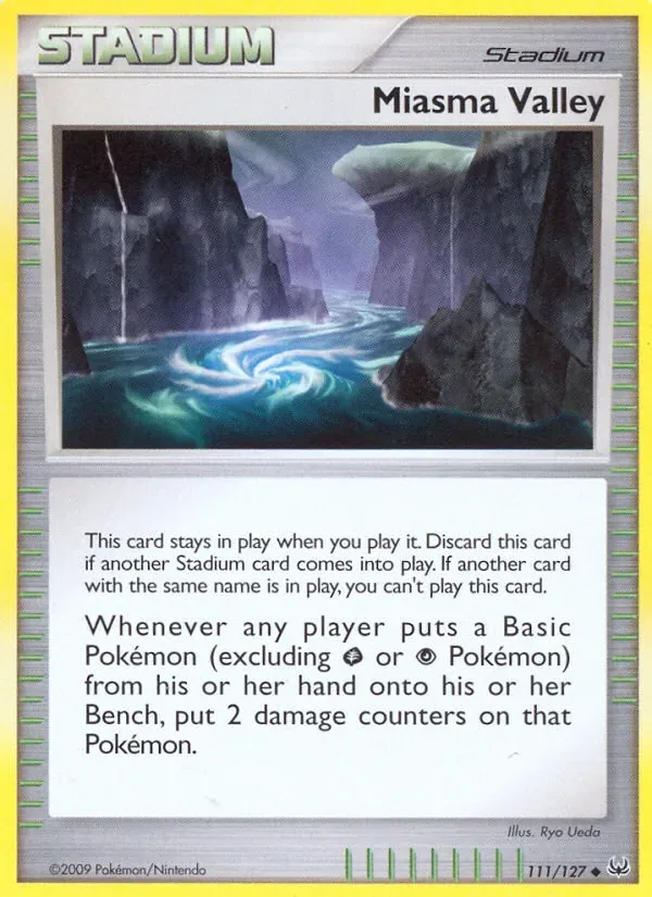 Miasma Valley, Platinum