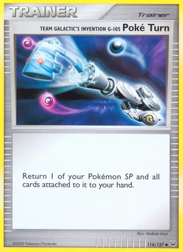 Team Galactic's Invention G-105 Poké Turn, Platinum