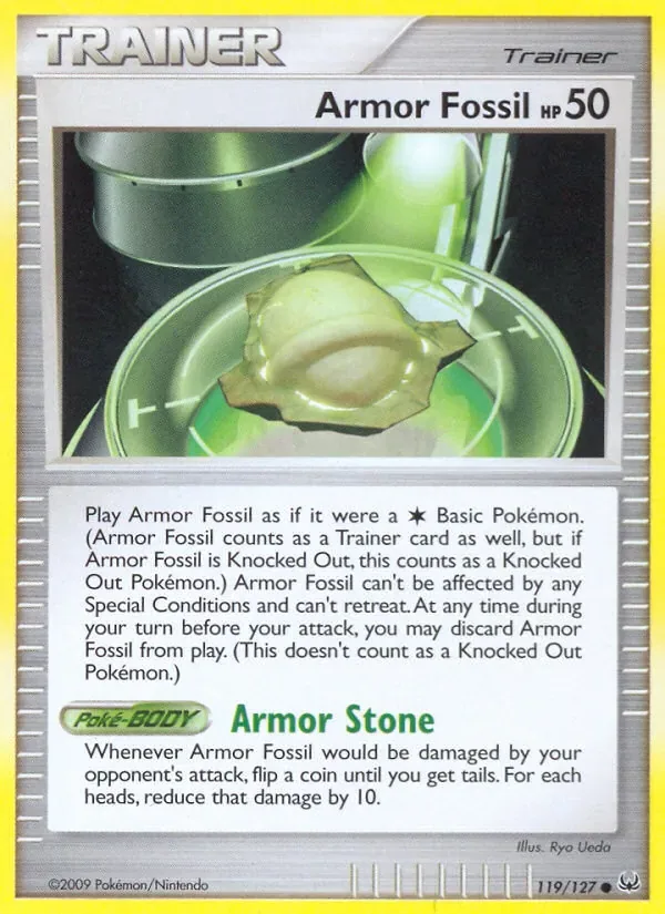 Armor Fossil, Platinum