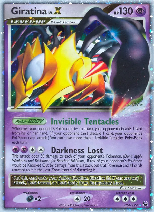 Giratina LV.X, Platinum
