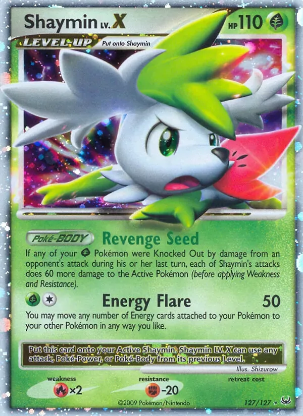 Shaymin LV.X, Platinum