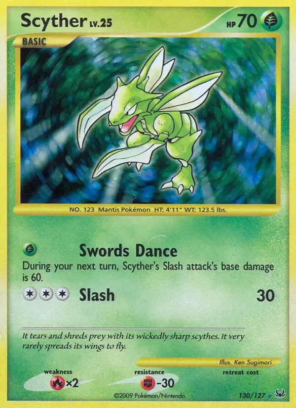 Scyther, Platinum