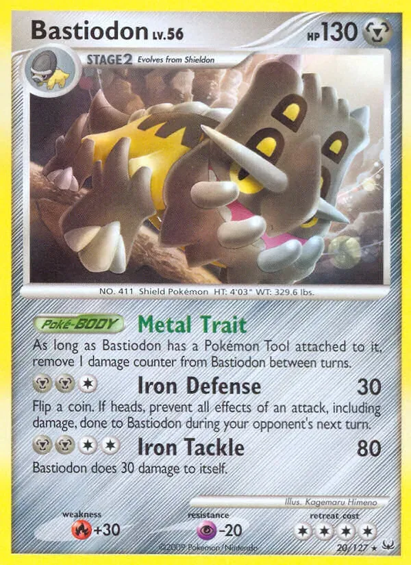 Bastiodon, Platinum