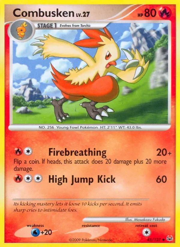Combusken, Platinum