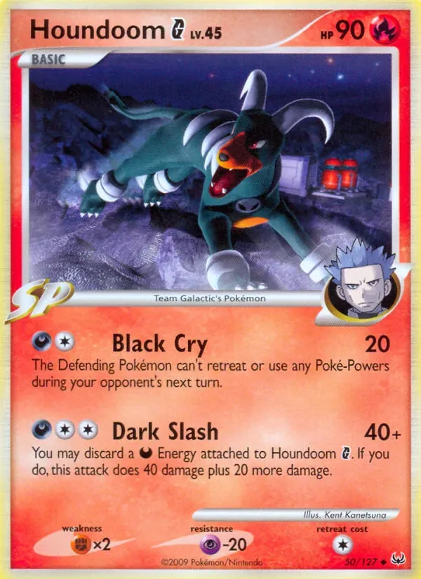 Houndoom G, Platinum