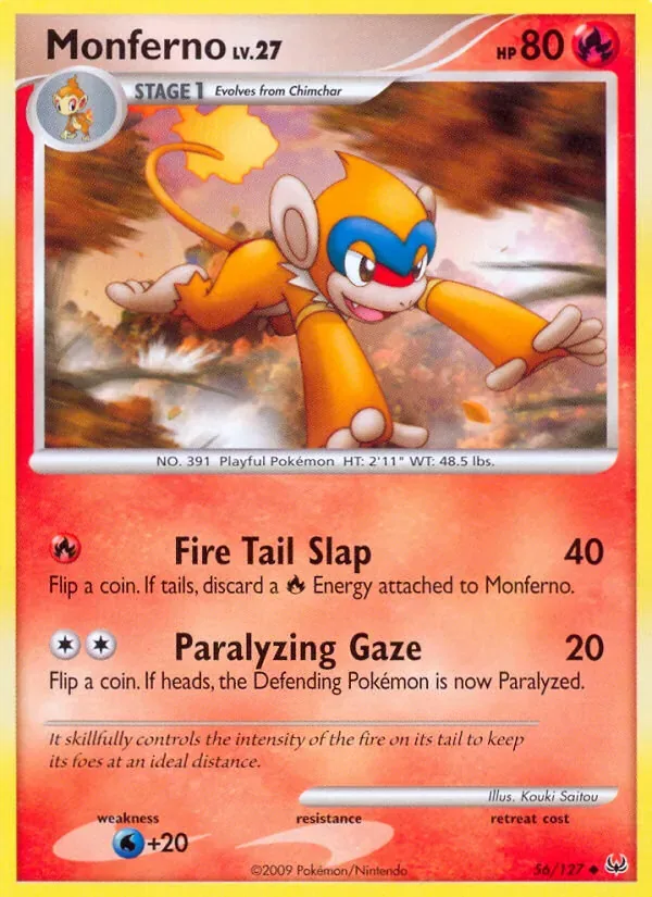 Monferno, Platinum