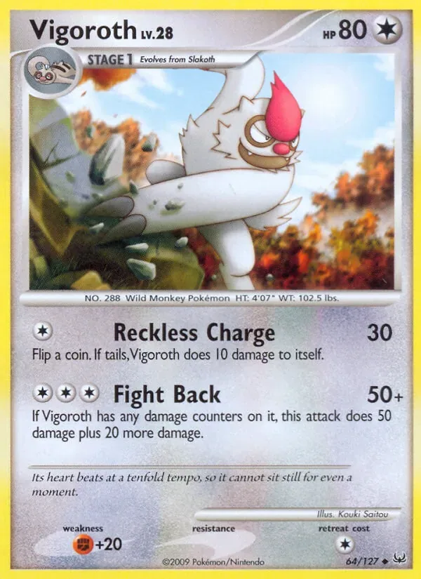 Vigoroth, Platinum