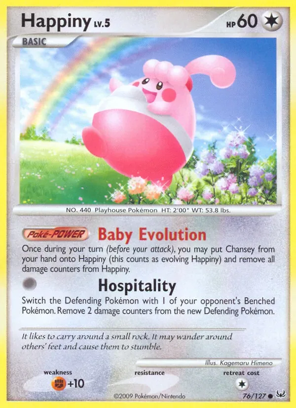 Happiny, Platinum