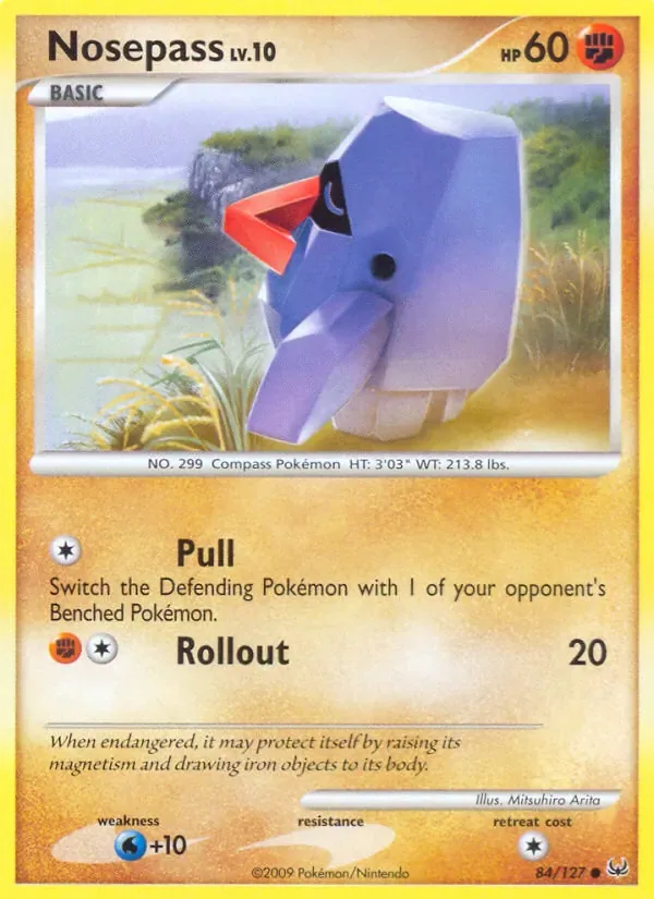 Nosepass, Platinum