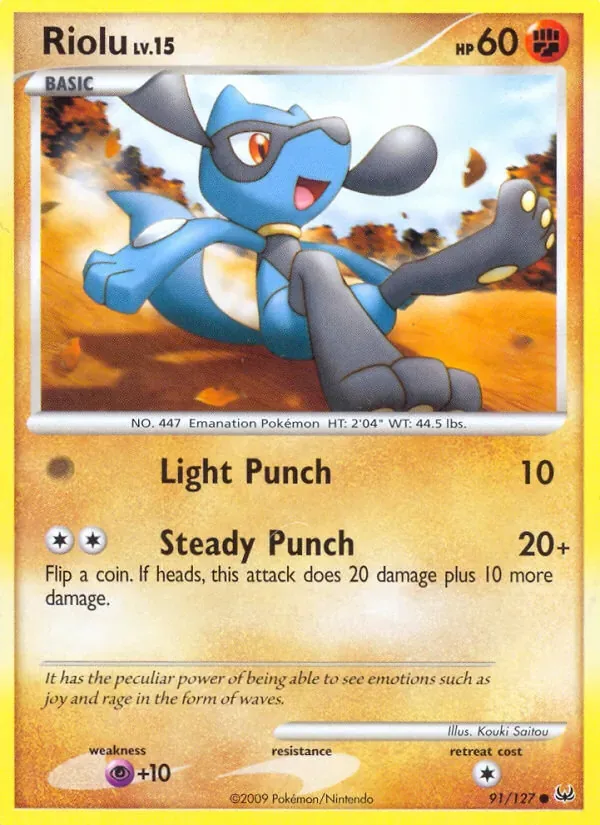 Riolu, Platinum