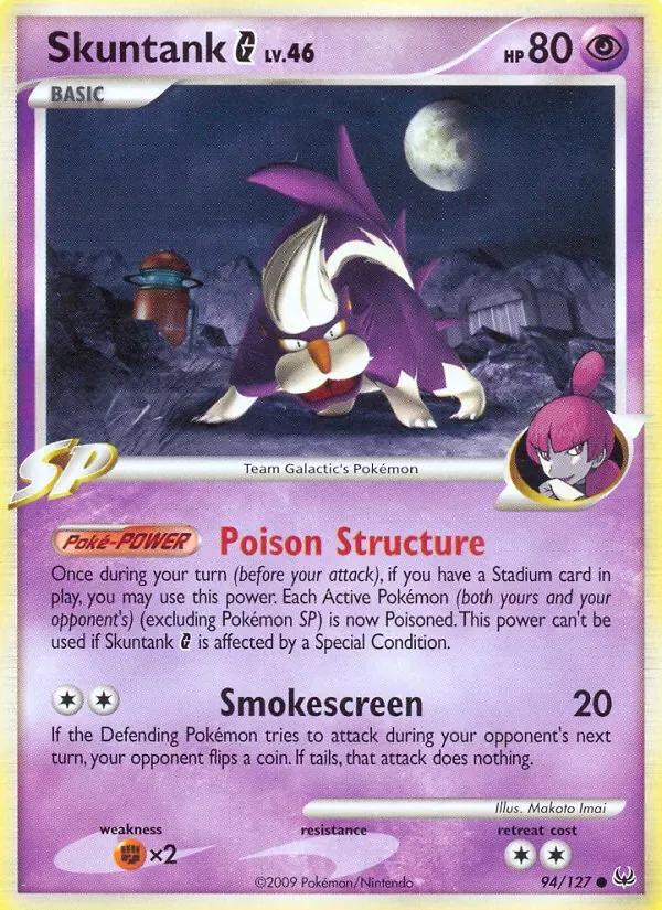 Skuntank G, Platinum