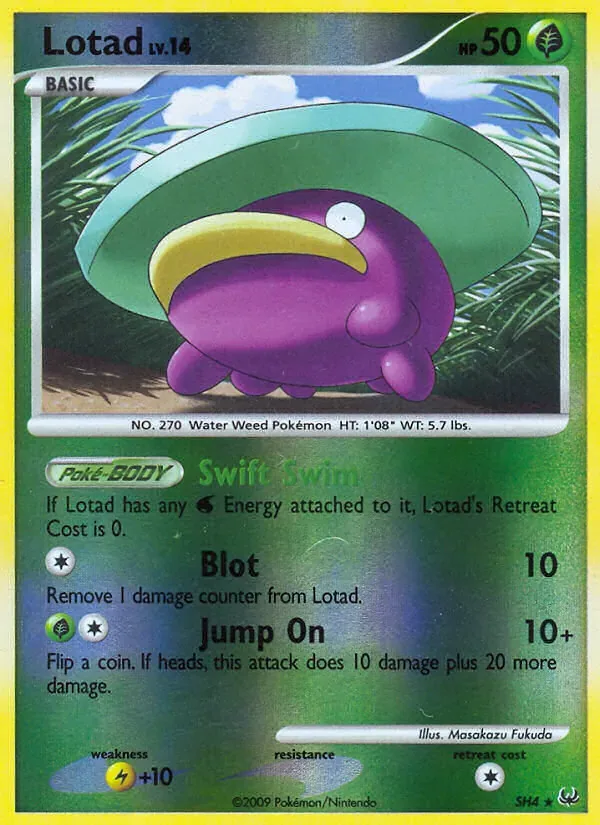 Lotad, Platinum