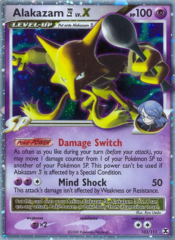 Alakazam E4 LV.X, Rising Rivals