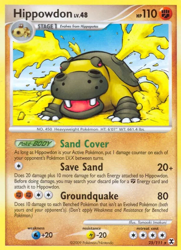 Hippowdon, Rising Rivals