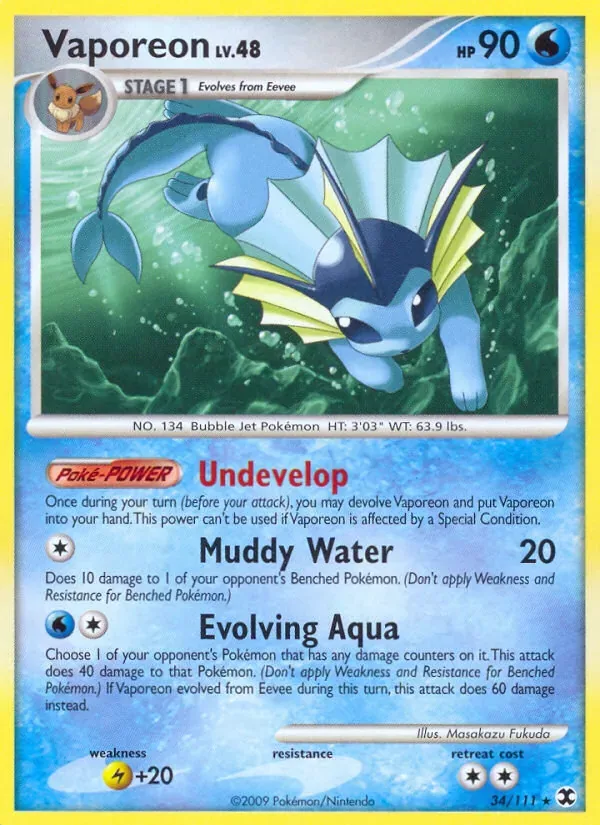 Vaporeon, Rising Rivals