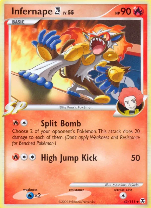 Infernape E4, Rising Rivals