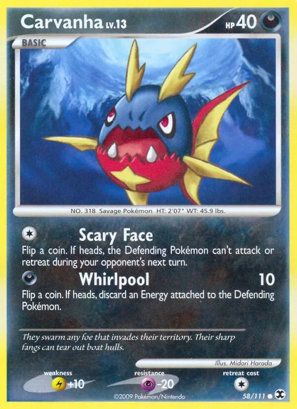 Carvanha, Rising Rivals