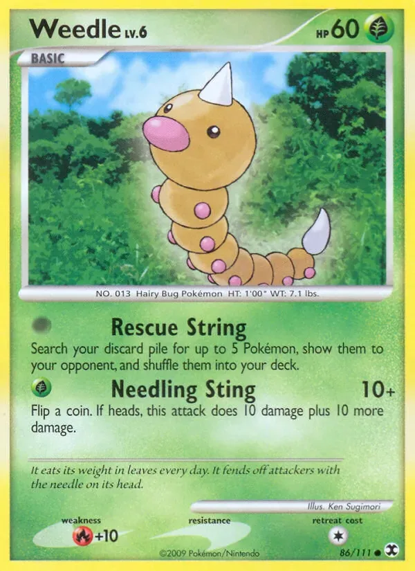 Weedle, Rising Rivals