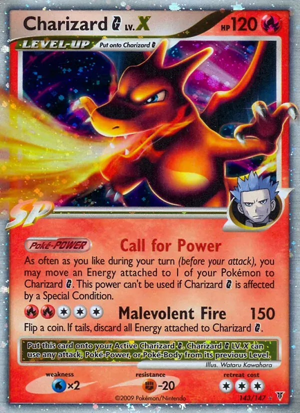 Charizard G LV.X, Supreme Victors
