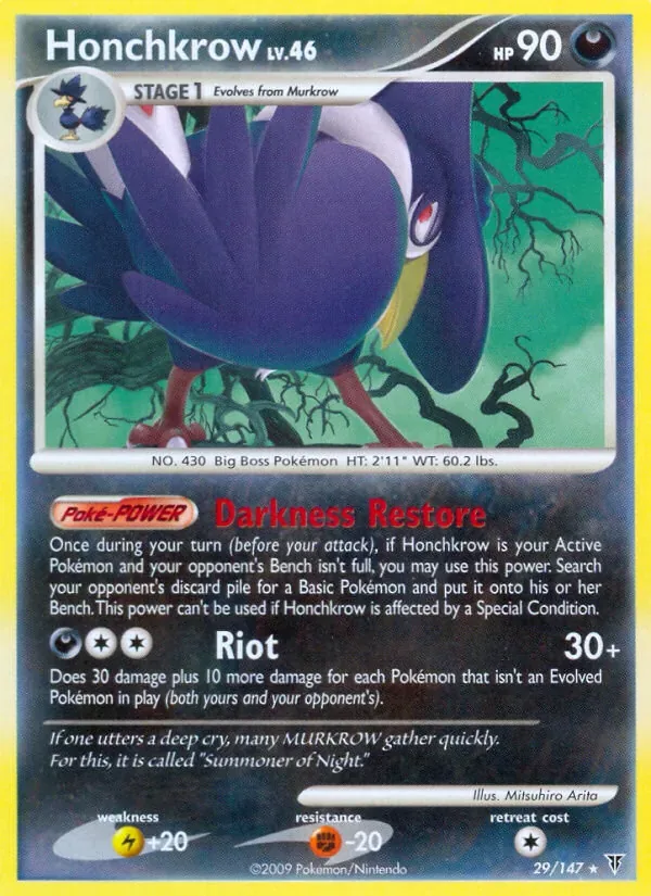 Honchkrow, Supreme Victors