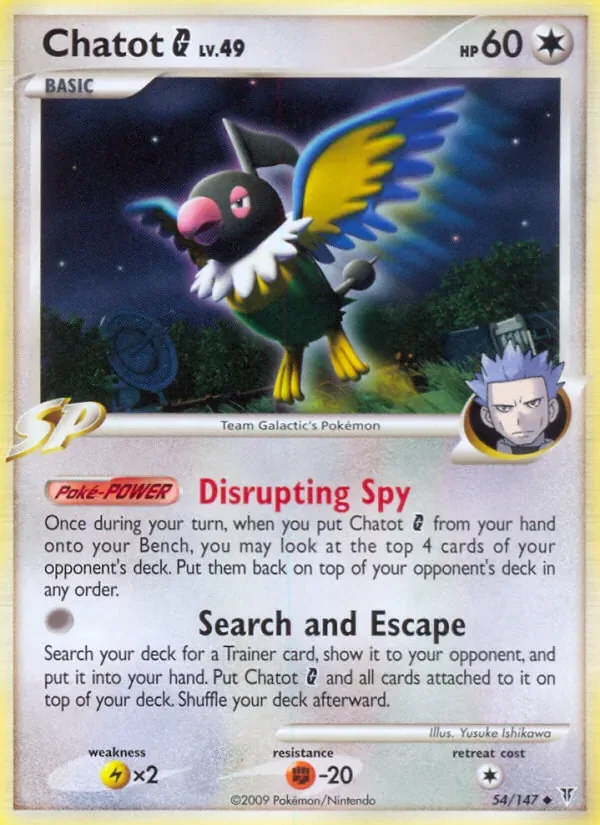 Chatot G, Supreme Victors
