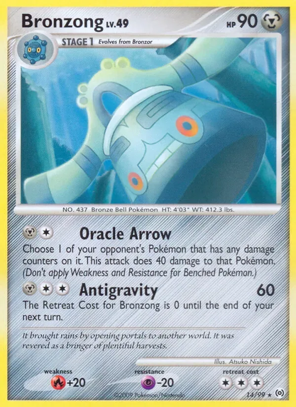 Bronzong, Arceus