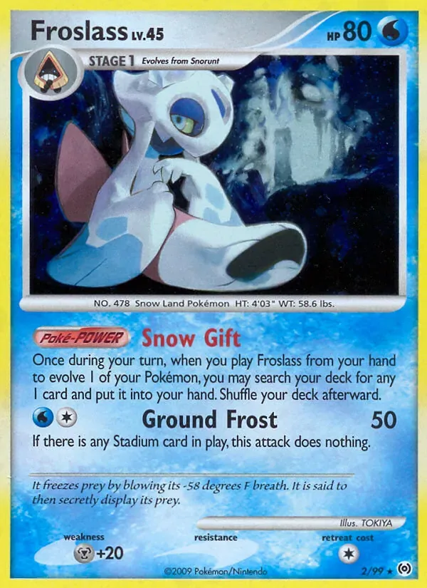 Froslass, Arceus