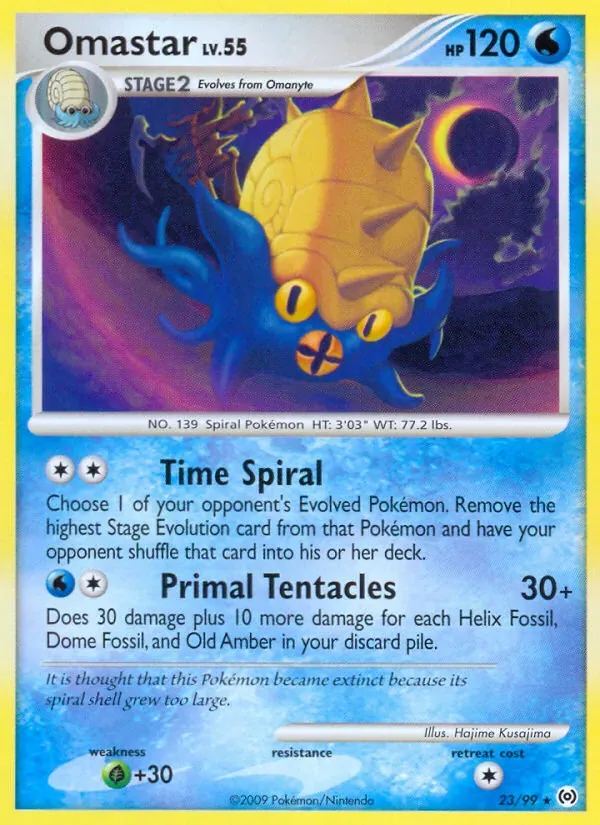 Omastar, Arceus