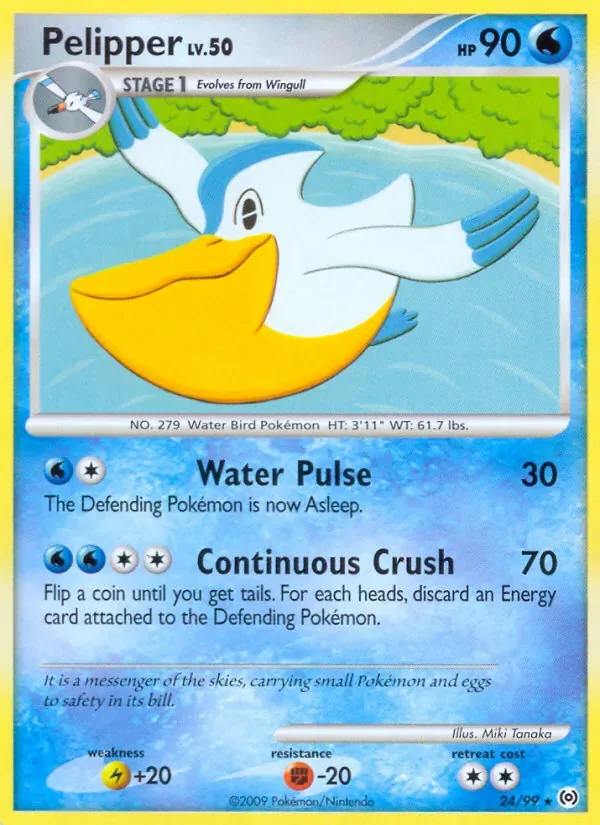 Pelipper, Arceus