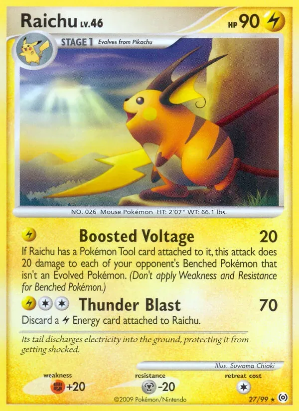 Raichu, Arceus
