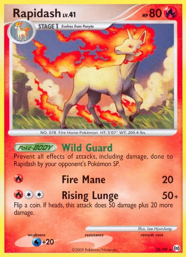 Rapidash, Arceus