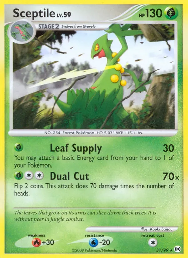 Sceptile, Arceus