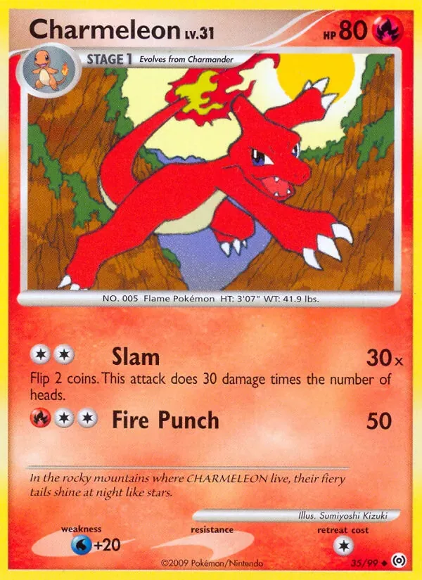 Charmeleon, Arceus