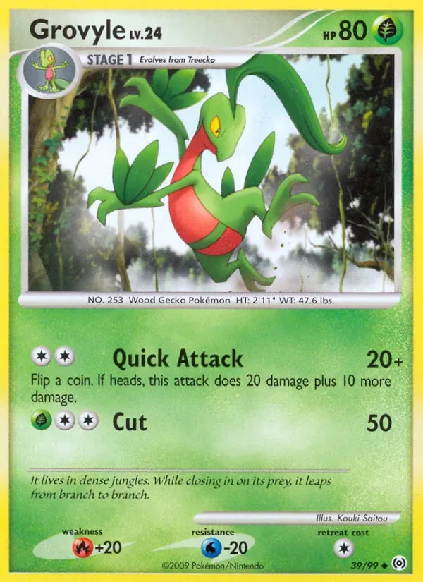 Grovyle, Arceus