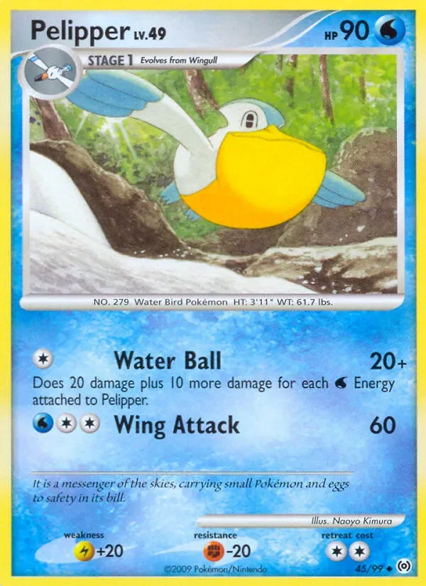 Pelipper, Arceus