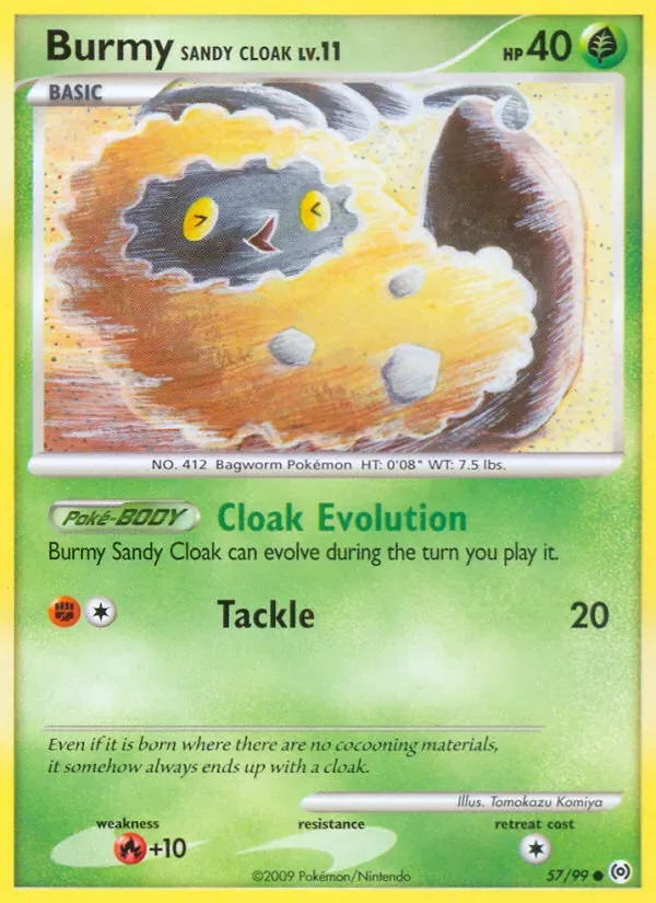 Burmy Sandy Cloak, Arceus